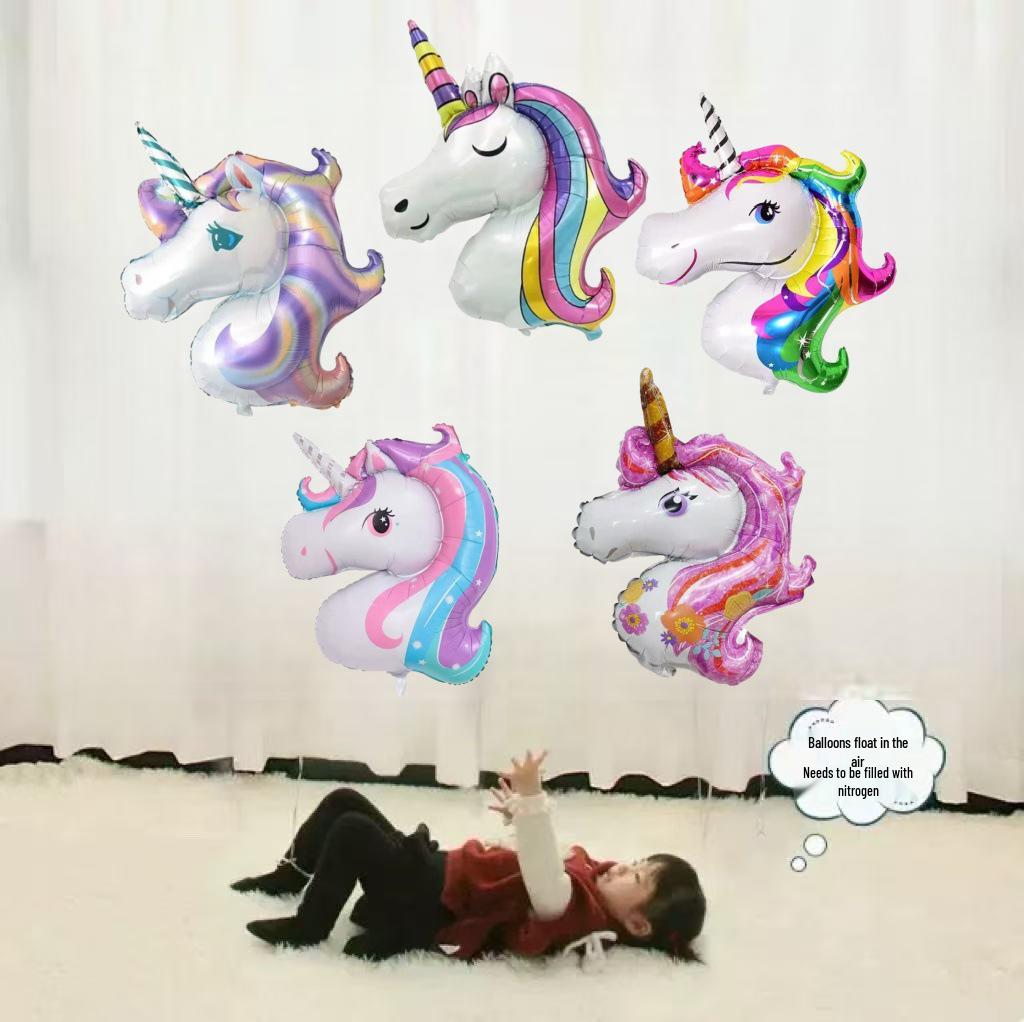 Cartoon Animal & Fruit Helium Balloons for Baby Tracking 