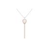 Hot Air Balloon Long Chain Necklace Women Necklace White 5499529
