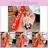 Cute Chainsaw Man Pochita Keychain Adorable Anime Cartoon Bag Charm
