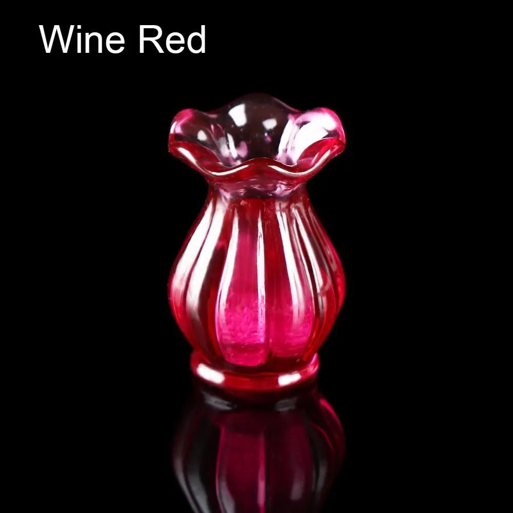 1 st harts vas miniatyr blomkruka liten mun vas prydnad mikro landskap älvträdgård dekor DIY hantverkstillbehör växtkruka