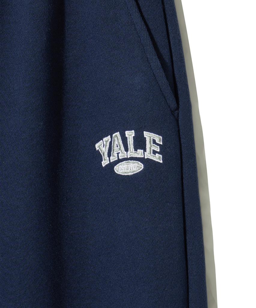 YALE Small Two-Tone Arch Sweatpants_Navy