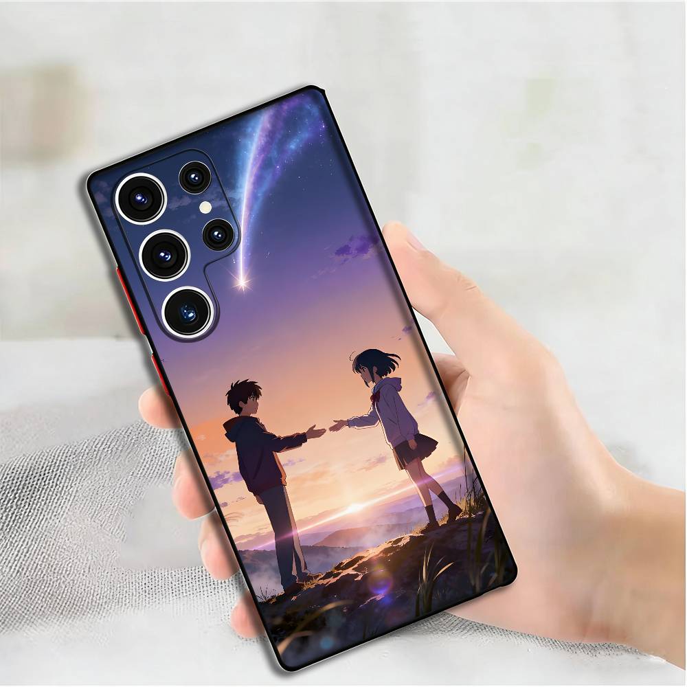 Anime Y-Your Name Phone Case For Samsung S24,25,23,22,21,20 Plus Ultra 5G Lite Shockproof Cover