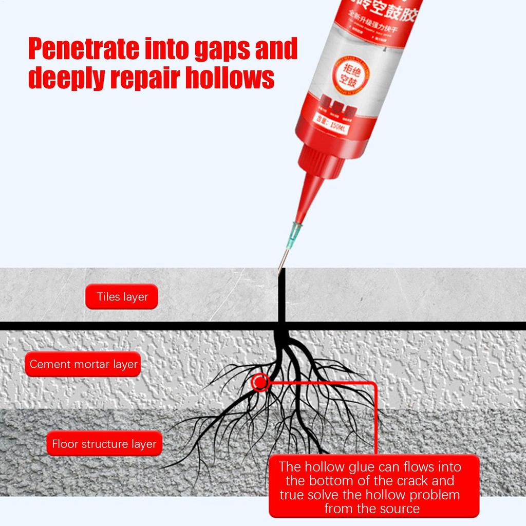 Fixed Tiles Adhesive Marble Floor Grout Repair Adhesive Selfsticking Heatresistant Waterproof Adhesive Spiral Tile Drum Adhesive