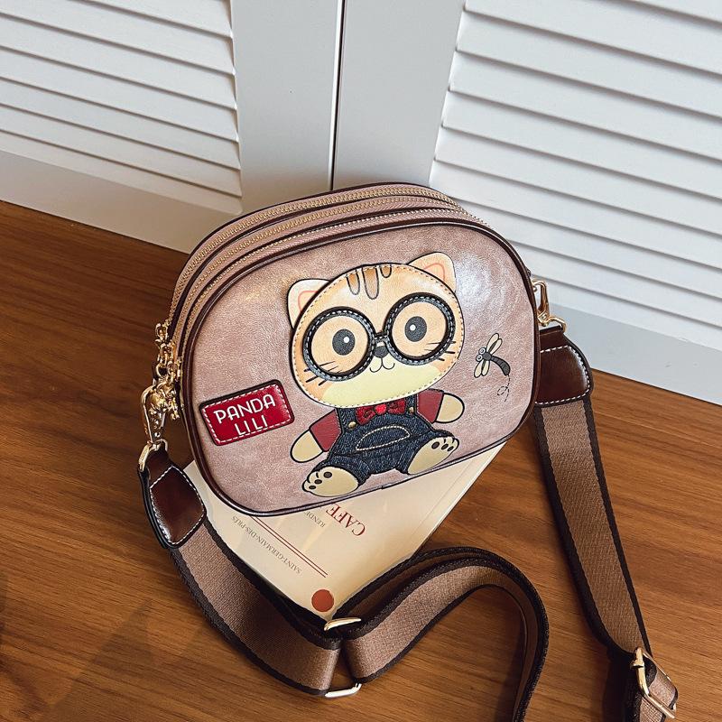 

2025 Trendy Small Round Women s Bag: Lightweight, Versatile Shoulder & Crossbody for Casual or Commute рожевий