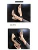 Women's Plus Size Suede Chunky Heel Pointed Toe Heels - European & American Style