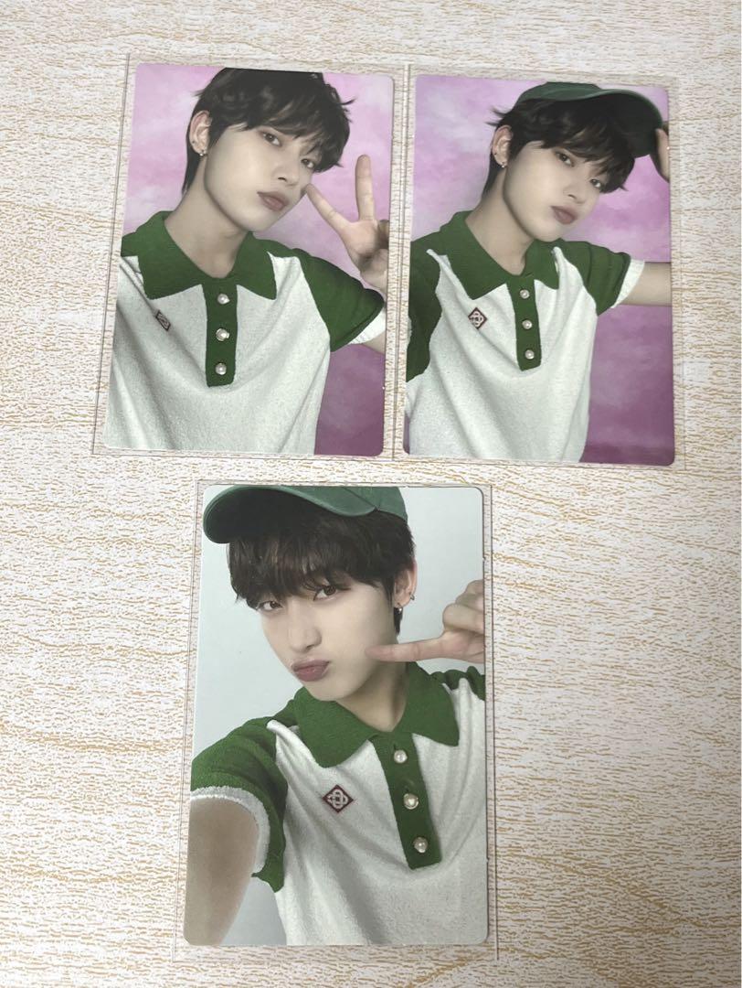 

[USED] ENHYPEN B-DAY PAPER Sunwoo trading cards (3 pieces)