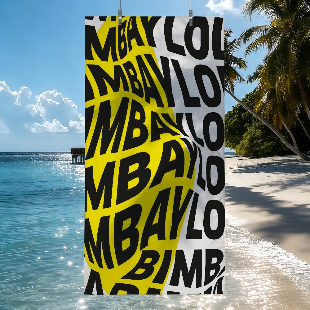 Fashion B-BIMBA Y L-LOLA Towel Quick Drying Beach Towels Are Suitable For Swimming Pools Camping Yoga And The Gym