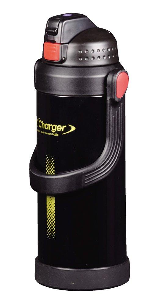 

Pearl Metal Бутылка для воды Прямое питье Двойная нержавеющая сталь Спортивный кувшин 2200 Черный Зарядное устройство 2,2 л HB-487 чёрный