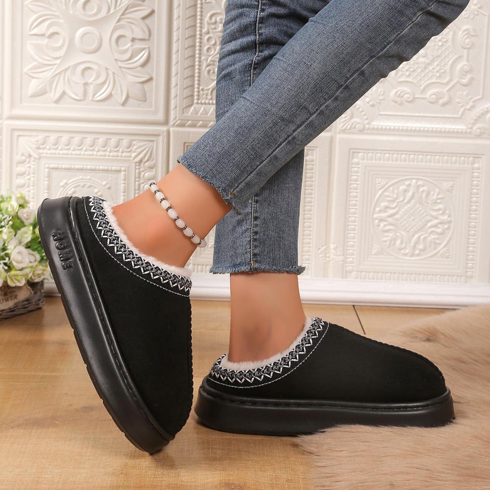 Pánské módní pantofle, pánské a dámské párové teplé pantofle, jednoduchý styl, bez dna, vlněná fleecová látka, látková podšívka