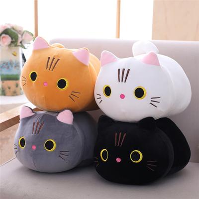 Cute Soft Cat Plush Doll Soft Cat Plush Toy Sleeping Pillow Rag Doll