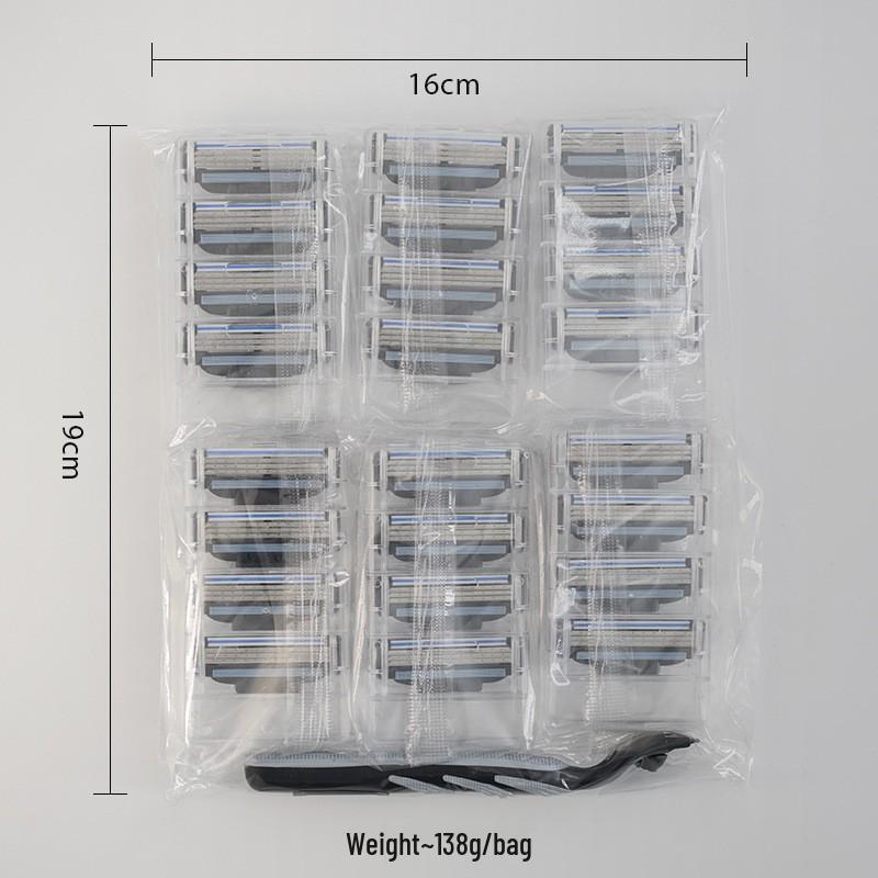 Uniwersalna Rączka Maszynki do Golenia z Potrójnym Ostrzem - Jednoczęściowy Formowany Plastik dla Komfortu