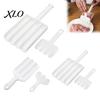 Nonstick Meatball Scoop Maker Tool with Pusher, 3/4 Compartments Design, Food Grade PP Cooking Gadgets for Soup Non Stick Spoon, Efficient Mold