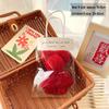Bear-Shaped Coral Fleece Handkerchief – Practical Gift for Weddings, Birthdays, and Events