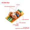 2A 4A 10A 20A Filter EMI Electromagnetic Interference Filter EMC FCC High Frequency Power Filtering AC110-250V