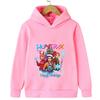 Huntrix Girls and Demon Hunters Tiger Christmas Hoodie Cute Derpy Tiger Hoodie Huntrix Girls Hoodie Christmas Hoodie