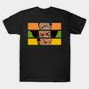 Herr Svart Tryckt T-shirt Boondocks Sidoblick No-Cut Transferpapper Tryck Bomulls-T-shirt