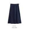 Kaslead New Arrival Women's Clothing Fashion Style Fashion All-Match Casual Denim Sarong Skirt 7956454