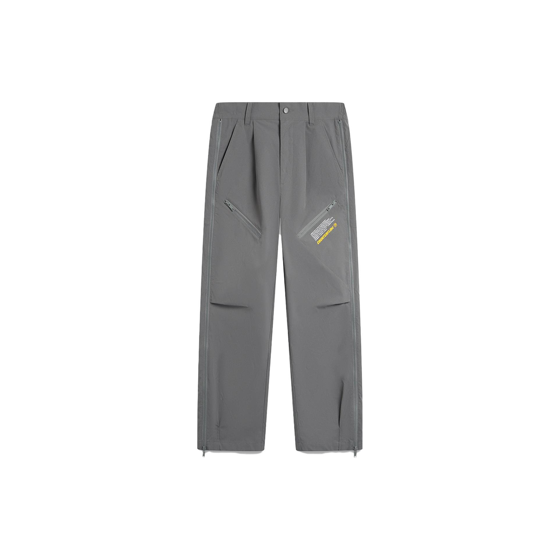Li Ning CF Tracing Knitted Sweatpants Men s Thunderstorm Gray AYKU617-1 L