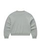 COVERNAT WOMAN C-Logo Sweatshirt Melange Grau