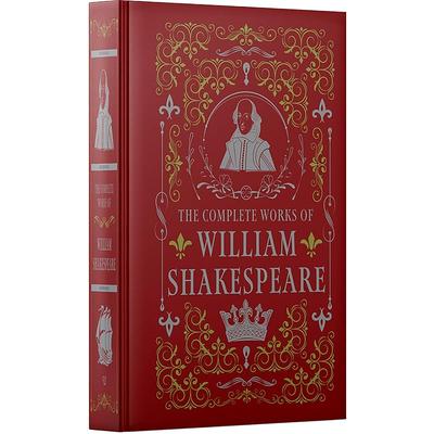 The Complete Works Of William Shakespeare (Deluxe Leatherbound Edition)