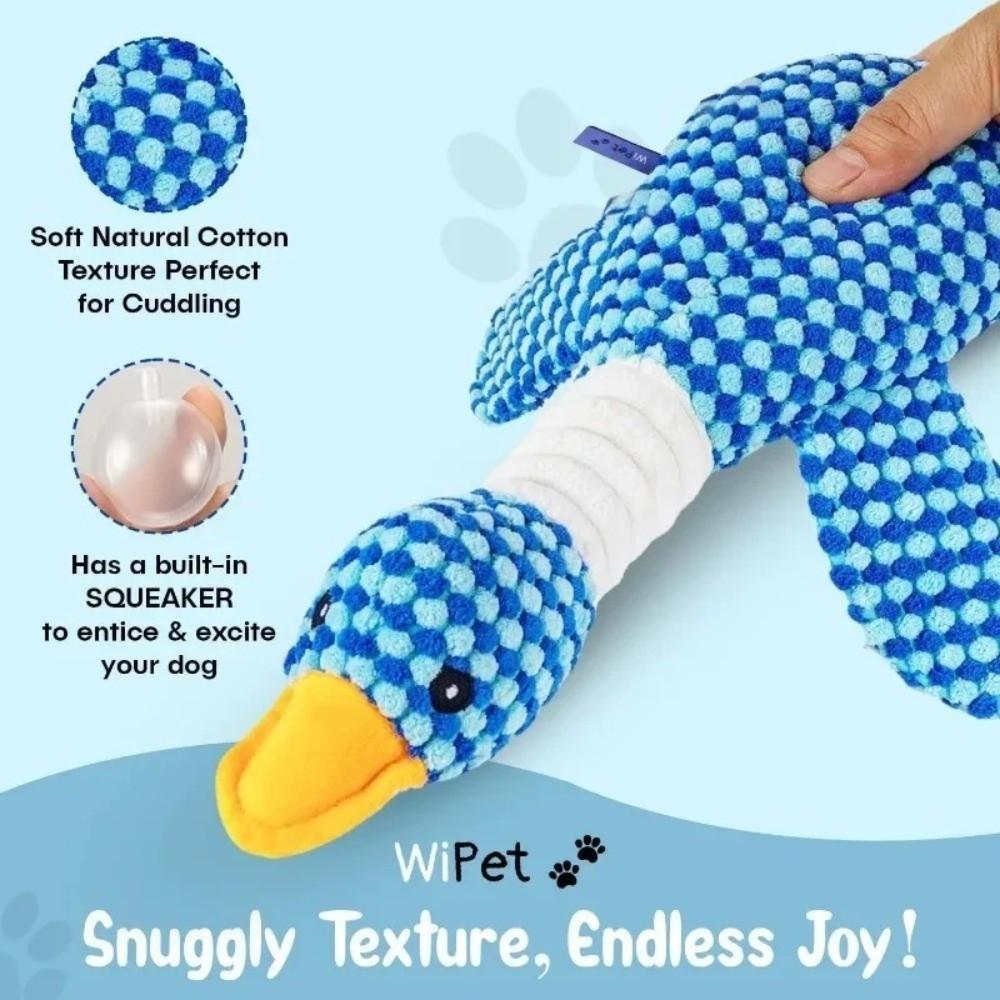 Creative Fun Duck Shape Dog Toy Interactive Teeth Cleaning Puppy Molar Chew Toy Durable Soft Dog Toys Cat