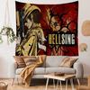 Anime Hellsing DIY Wall Tapestry For Living Room Home Dorm Decor Wall Art Decor