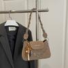 Simple Crossbody Matte Texture Chain Single Shoulder Simple New Fashion Texture Small Square Bag Women