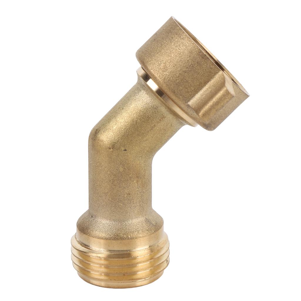 45 Degree Water Hose Elbow with Filter RV Water Hose Adapter for RV Travel Trailer 3 4 Inch NPT