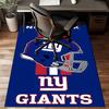 New York Logo Rug Game Carpet, Floor Mat for Bedroom Living Room Entryway Rug, Home Decor Idea Gift for Christmas Birthday