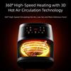 Stainless Steel Large Capacity Oil-Free Air Fryer: New Multifunctional Electric Model
