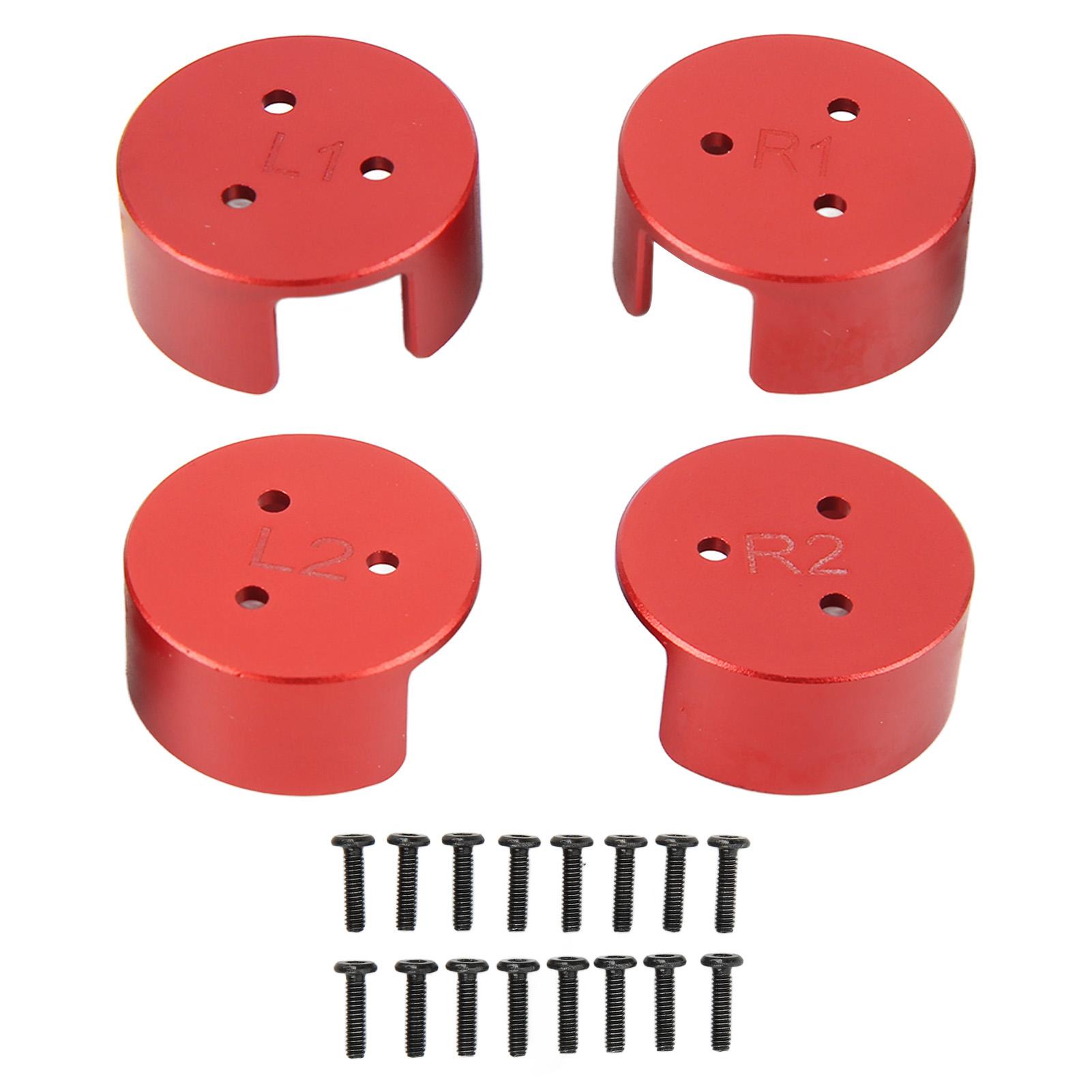 

Захисні ковпачки для двигунів дрона з алюмінієвого сплаву, пилозахисний корпус, хороша теплопровідність для DJI Avata червоний