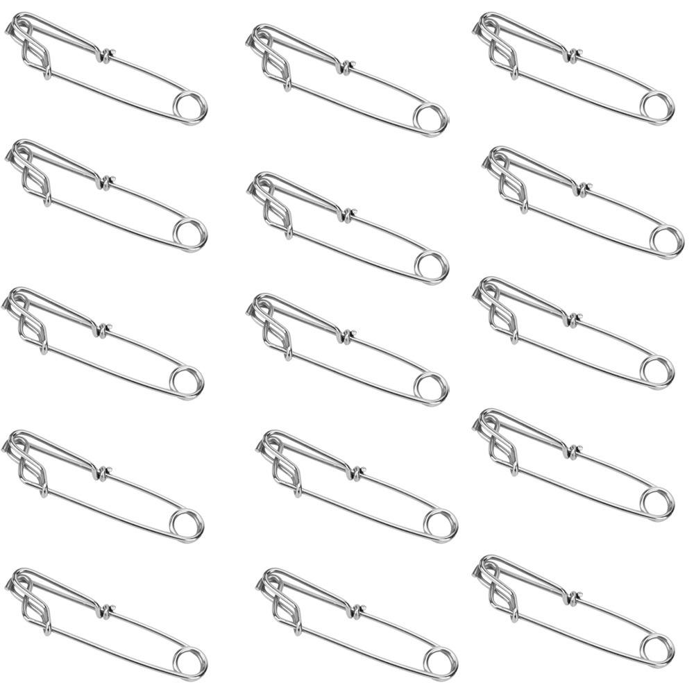 15PCS Stainless Steel Longline Snap Clips 3 Sizes Longline Branch Hangers  Saltwater Fishing