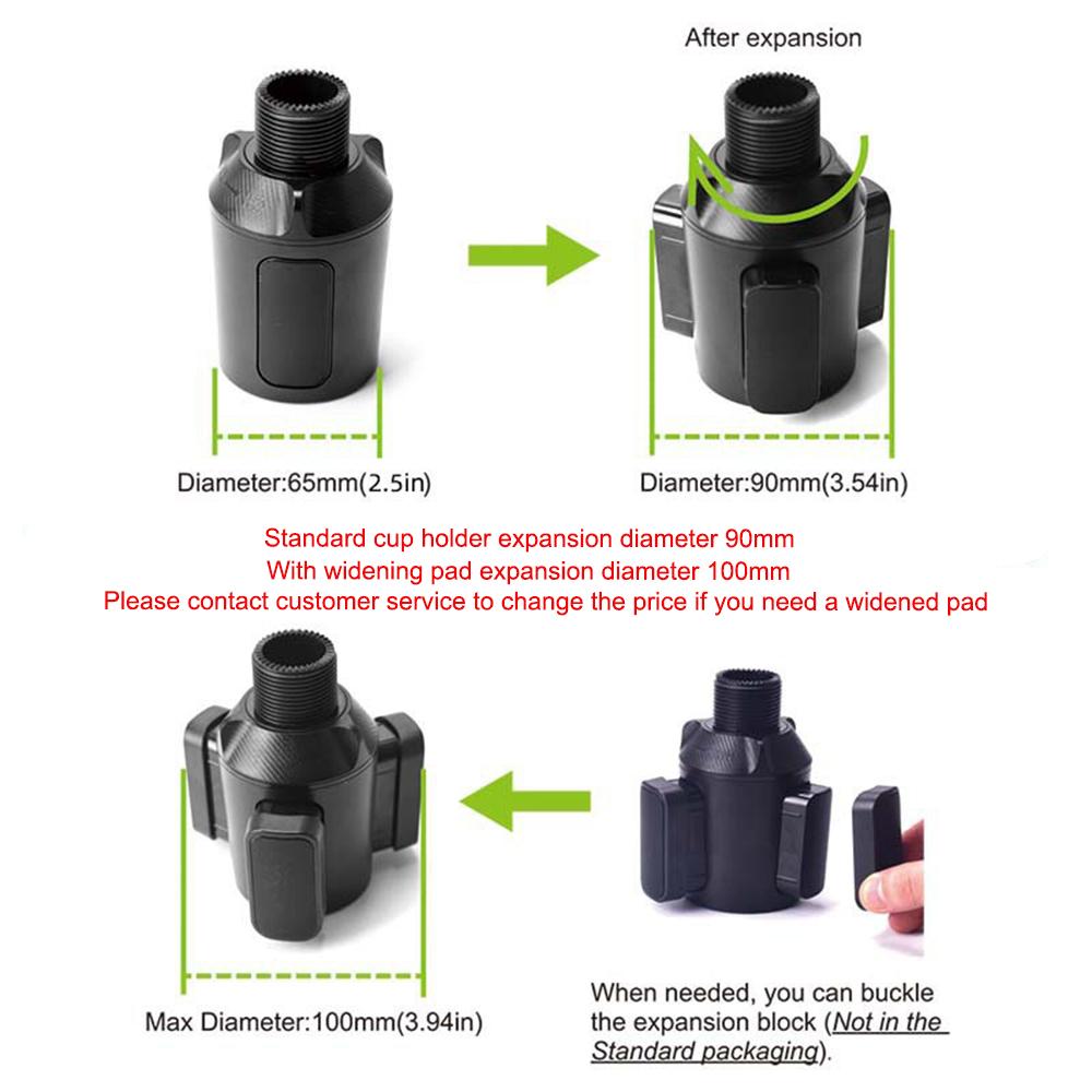 Multifunctional Cup Car Phone Holder for Universal Phone Rack for Car Water Bottle Ashtray Fixed Bracket