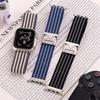 Nylon Braided Strap for Apple Watch 10 Strap 40mm 44mm 46mm 42mm 49mm 45mm 41mm 38mm IWatch Ultra2 SE 9 8 7 6 Band Bracelet