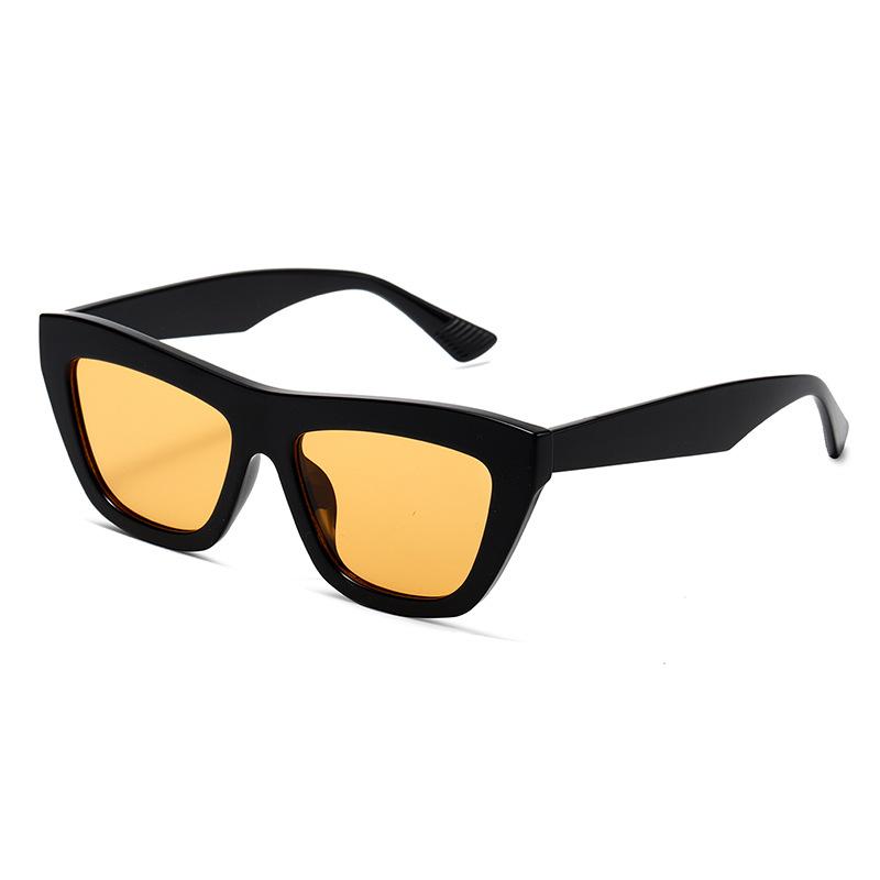 Cat's eye square sunglasses sunglasses European and American fashion UV sunscreen retro