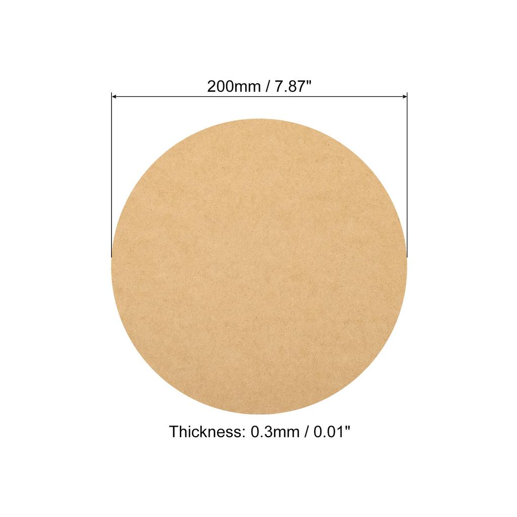 40pcs Round Cardboard Paper Blank Disc Circles Slices for Party Decorations DIY Craft Arts Drawing Painting Writing