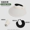 Large Wrap-around Brim Sun Hat Summer Outdoor Travel Sun Hat Cycling Face Cover Empty Top Hat Children