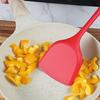 Spatola in Silicone con Manico Lungo, Turner Antiaderente per Cucinare, Friggere, Saltare in Padella, Utensile da Cucina Resistente al Calore per Uso Alimentare, per la Casa e Chef Professionisti