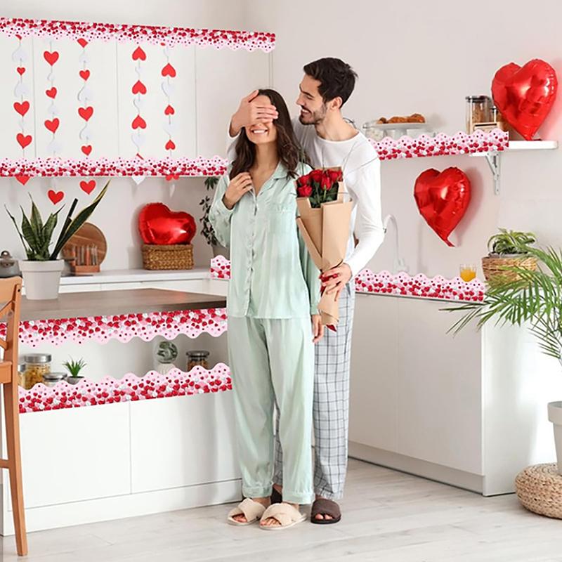 32 Colors 18M Self Adhesive Border Classroom Decors Border Trim Sticker Colorful Dot Trim Border Bulletin Board Border Trim