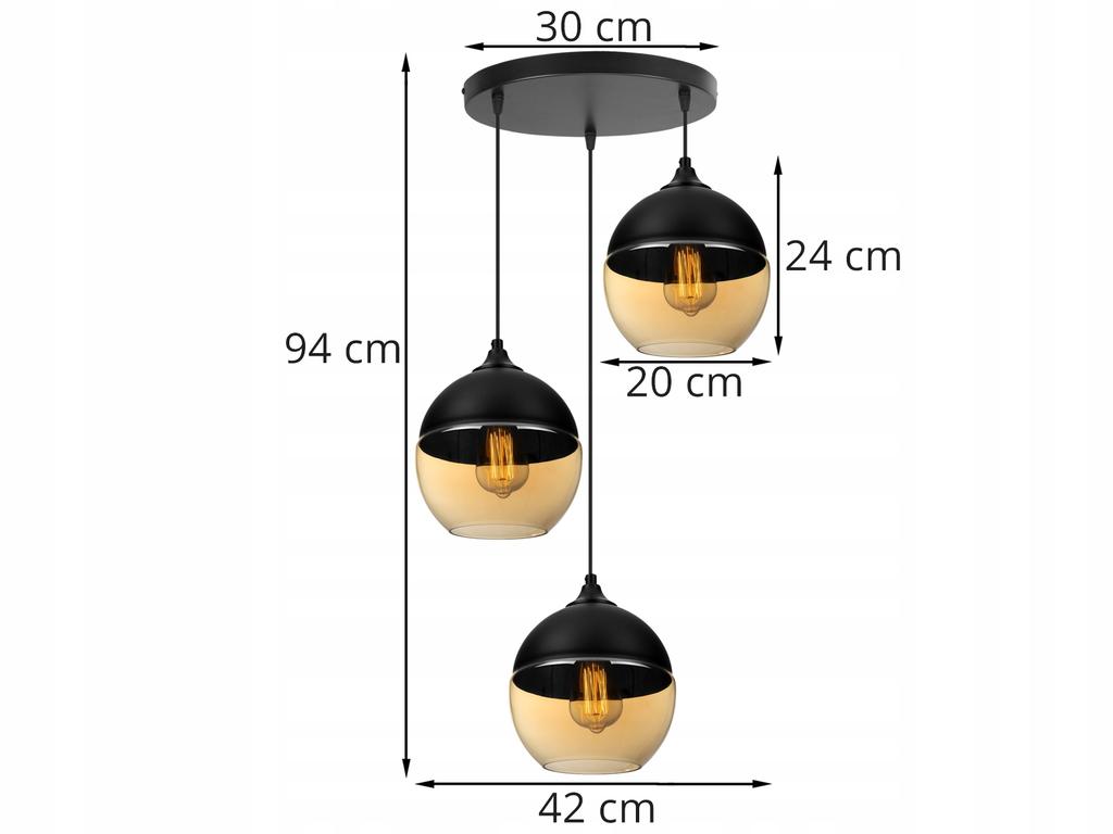 HANGING CEILING LAMP, GLASS PLAFON, LED LAMP