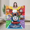 Super Soft T-thomas and Friends Throw Blanket Premium Fleece Flannel Lightweight  Bed Blanket Super Cozy Blankets All Season Use