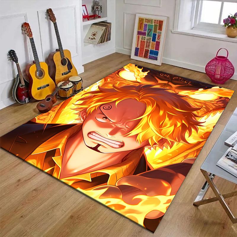 S-SanjiPrinted Area Rug Carpet for Bedroom Living Room Home Decor Rugs Mat Non Slip Mat Rug for Bedside