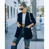 Street trend Ins style 25 European and American autumn and winter models, golden velvet long-sleeved jacket 22209