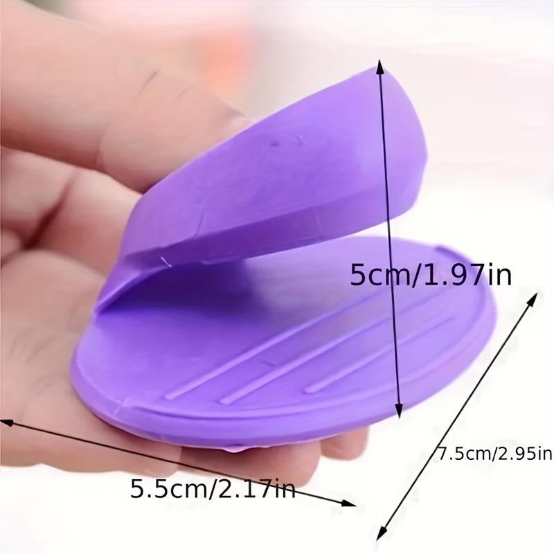 2pcs Silicone Hand Clip Silicone Heat Resistant Finger Perfect For Kitchen Anti-scald Gloves & Microwave Oven Tongs Kitchen Supplies