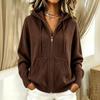 Women's Button Front Knit Hooded Cardigan Sweater Coat