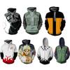 Hokage Ninjia Anime Hoodie Casual Long Sleeve Pullovers For Stylish Comfort Uk