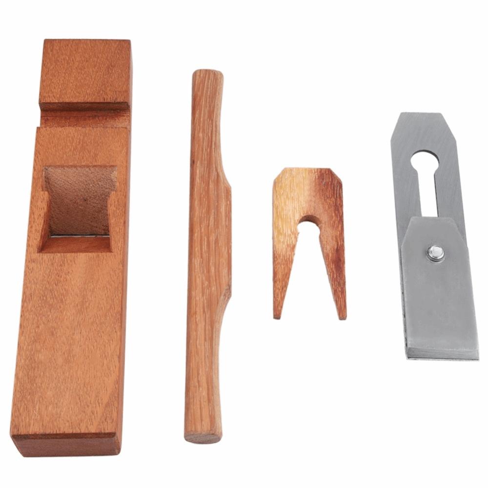 Wooden Woodworking Planer Portable Carpenter Tool Adjustable Hand Plane Woodworking