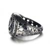 Men's Batman Ring men's black titanium steel ring fasion jewelry for men