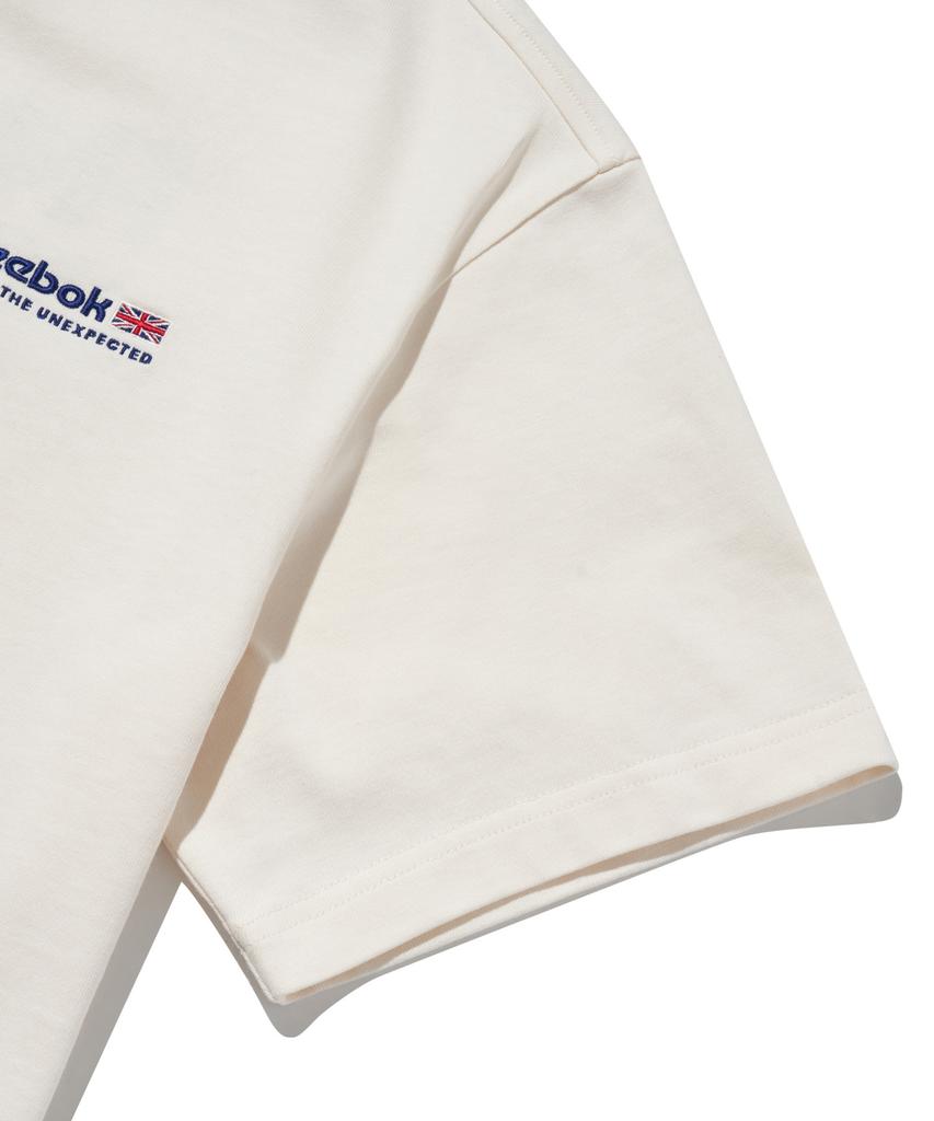 Reebok Union Jack T-Shirt - Ivory