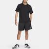 Nike Club Logo Embroidered Drawstring Woven Casual Shorts Men Bottoms Black FN3308-010